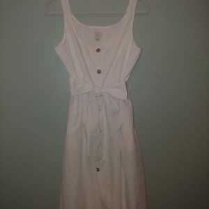 Airy White Summer Dress